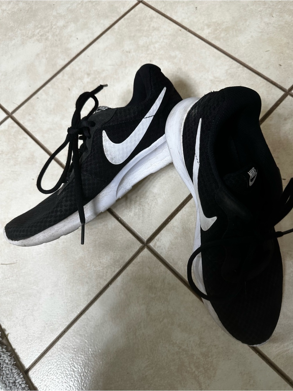 Nike Black & White Athletic Sneakers